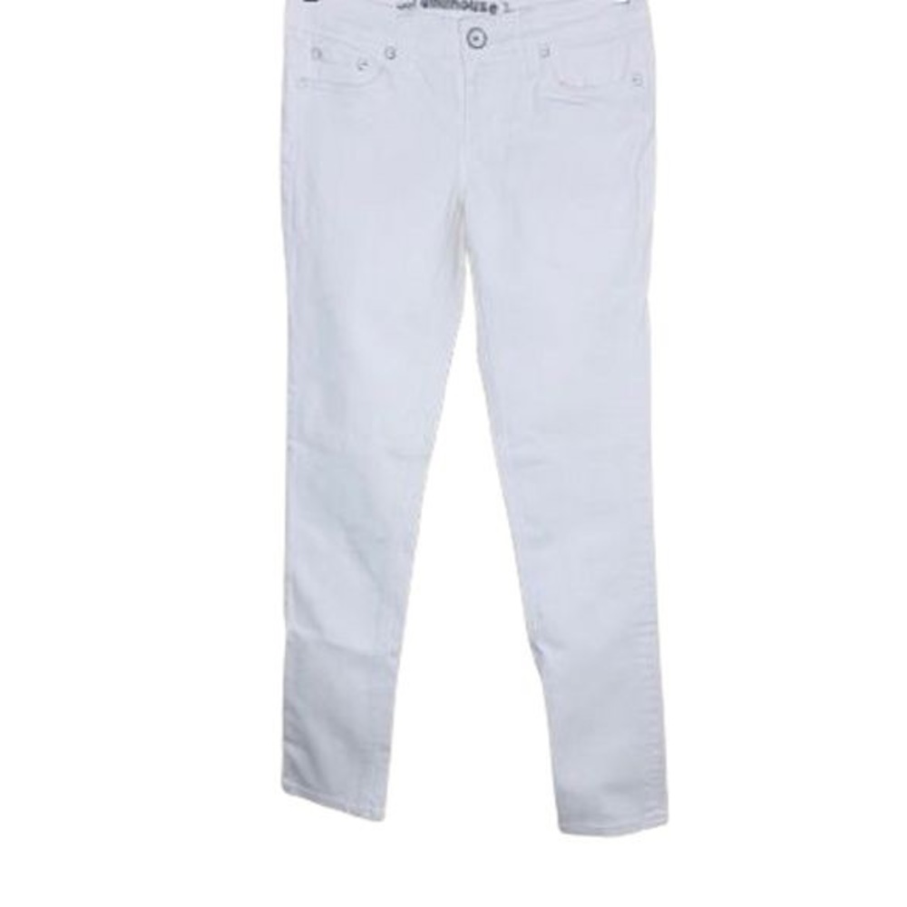 💋white skinny leg jeans